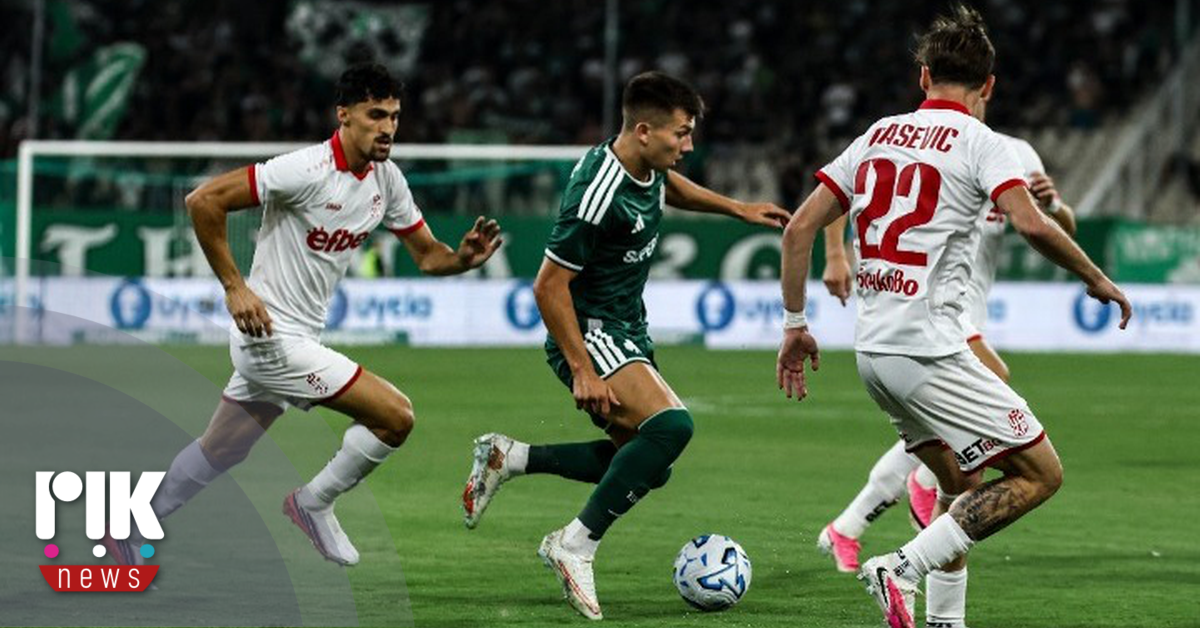 «Παγωμένο» 1-1 και «ζόρια» για τον Παναθηναϊκό